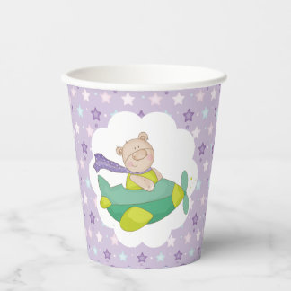 Vasos De Papel Bebé Adorable Teddy Bear