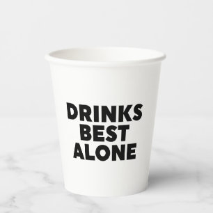 Vasos De Papel Bebe el mejor vidrio solitario