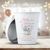 Bebé En Bloom Chica Floral Vintage Baby Shower