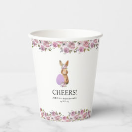 Vasos De Papel Bebé en camino: Bebidas de Pascua