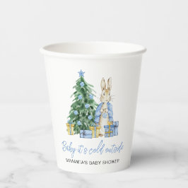 Vasos De Papel Bebé, hace frío afuera