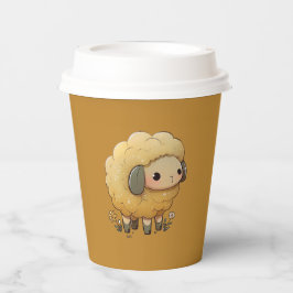 Vasos De Papel Bebé ovino