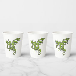 Vasos De Papel Bechuza Horneada en la bienvenida nocturna