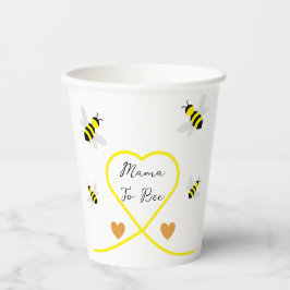 Vasos De Papel Bee Baby Shower