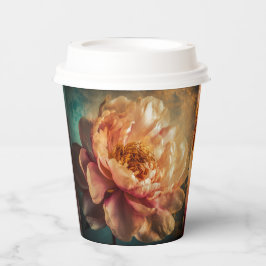 Vasos De Papel Belleza Peach