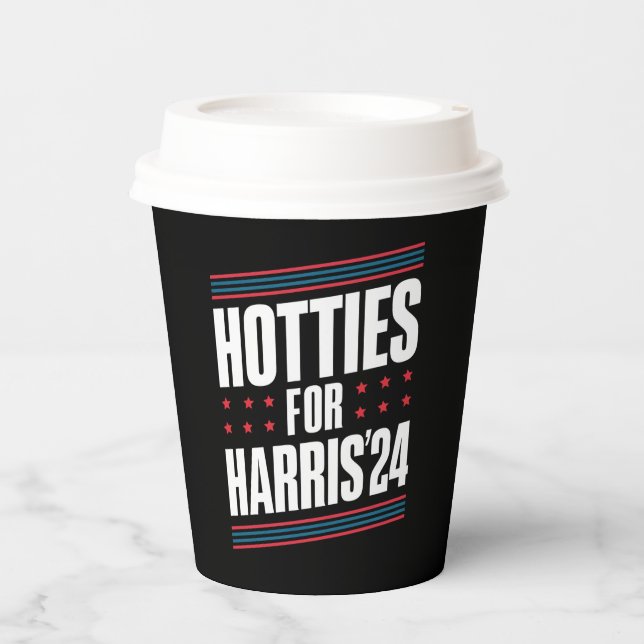 Vasos De Papel Bellezas Para Kamala Harris 2024 (Anverso)