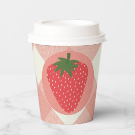 Vasos De Papel Berry First Birday Strawberry
