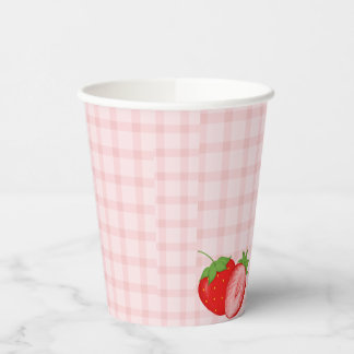 Vasos De Papel Berry First Birthday Party Cups