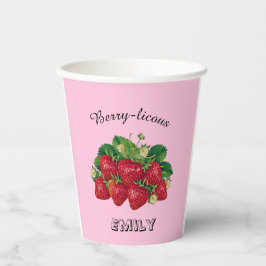 Vasos De Papel Berry-licous