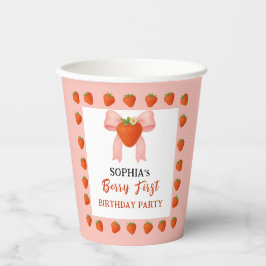 Vasos De Papel Berry Sweet Fiesta