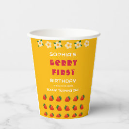 Vasos De Papel Berry Sweet Fiesta