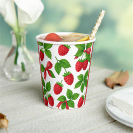 Vasos De Papel Berry Sweet Raspberry Birthday Party -