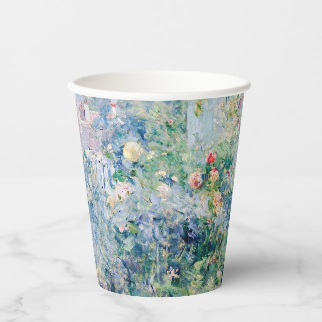 Vasos De Papel Berthe Morisot - El jardín de Bougival (Anverso)