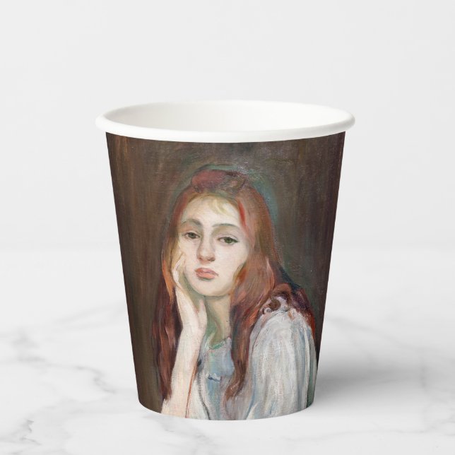 Vasos De Papel Berthe Morisot - Julie Daydreaming (Anverso)