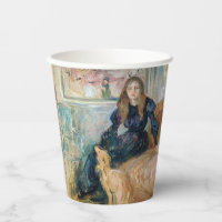 Berthe Morisot - Julie y su Greyhound Laerte