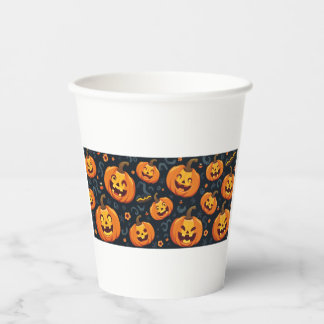 Vasos De Papel beso de jack o'lantern