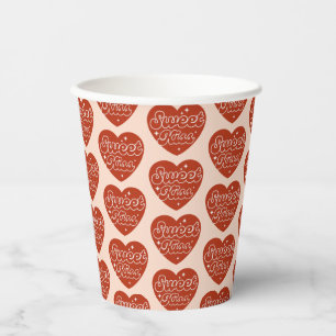 Vasos De Papel Beso Dulce