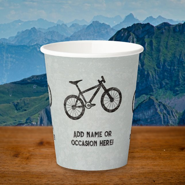 Vasos De Papel Bicicleta de montaña para hombres deportivos de as (Subido por el creador)