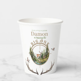 Vasos De Papel Big One Hunting First Birthday