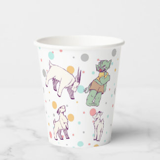 Vasos De Papel Billy Goats & Troll