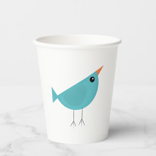 Vasos De Papel Birdy (Anverso)