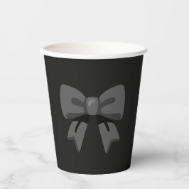 Vasos De Papel Black Bow
