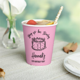 Vasos De Papel Black Bow amarra sus 20 años 30