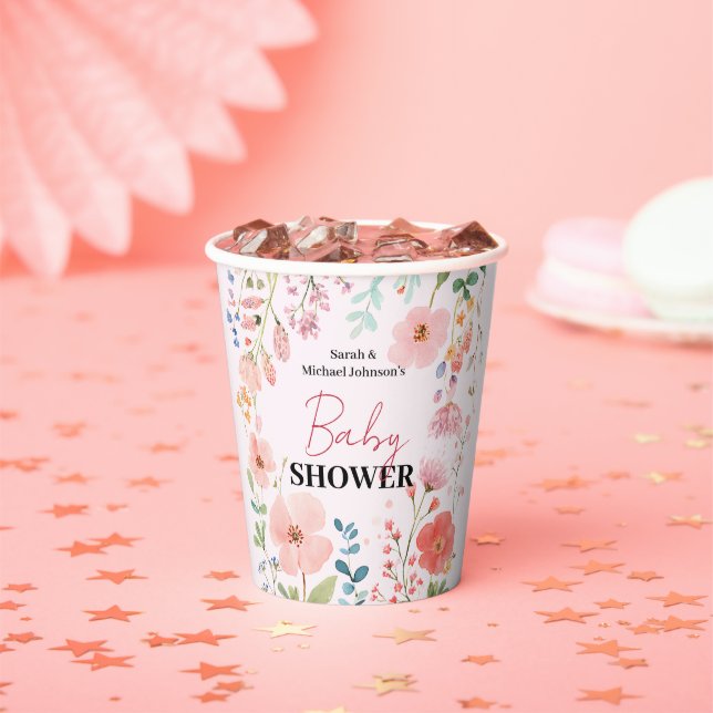 Vasos De Papel Blogging Path Baby Shower (in situ)