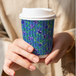 Vasos De Papel Blueberries Berry Sweet Baby Shower