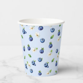 Vasos De Papel Blueberry Berry Sweet Baby Shower
