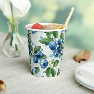 Vasos De Papel BlueColor