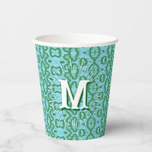 Boa Ripple en verde + Aqua personalizado