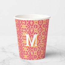 Boa Ripple in Pink + Orange Personalized