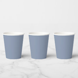 Vasos De Papel Boda azul