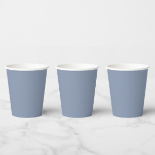 Vasos De Papel Boda azul