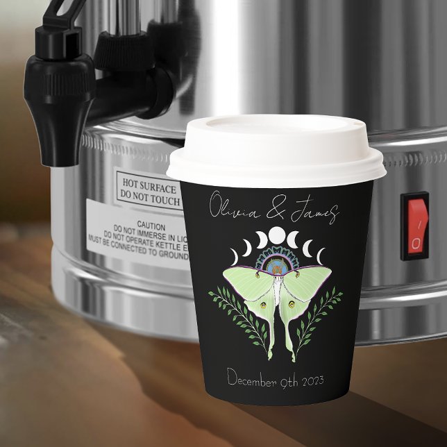 Vasos De Papel Boda de fases Luna de Luna de Luna (Subido por el creador)