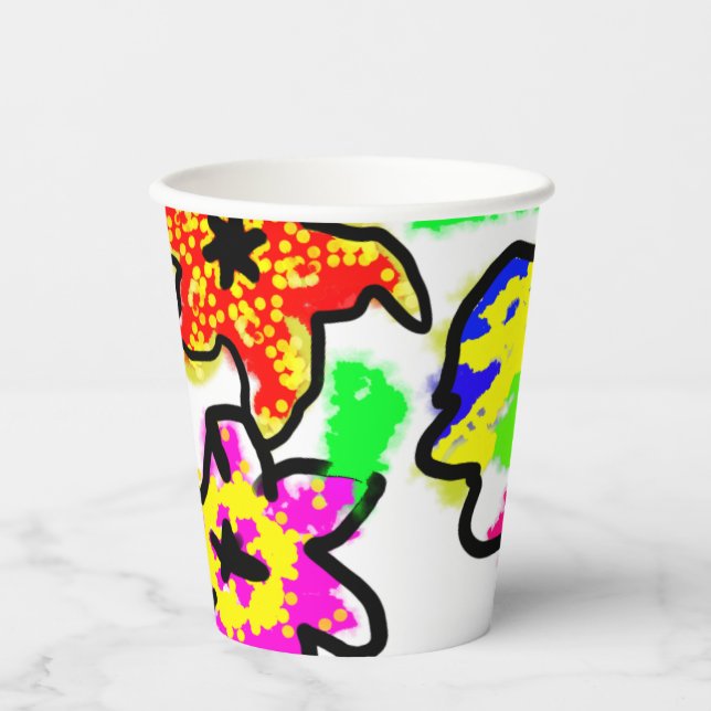 Vasos De Papel Boda Hummingbirds (Anverso)