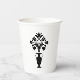 Vasos De Papel Boho Mid Century Flower Pot