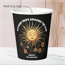 Vasos De Papel Boho Mystical Sun Birthday