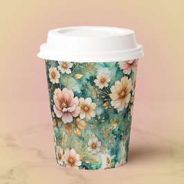 Vasos De Papel Bonito rosado