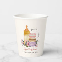 Bonjour Bébé Macarons franceses y Baby Shower de l