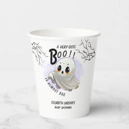 Vasos De Papel Boo Baby Shower Halloween tema Fiesta Cute