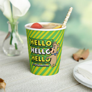 Vasos De Papel Boo-Boo Bear Hola Hola Desde Jellystone