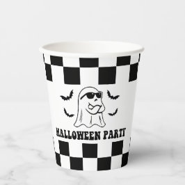 Vasos De Papel Boo Funny Halloween Fiesta