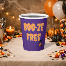 Boo‑ze Free | Fiesta de Halloween Sobria
