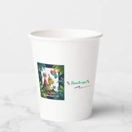 Vasos De Papel Born to Roar! Dino Paper Cup