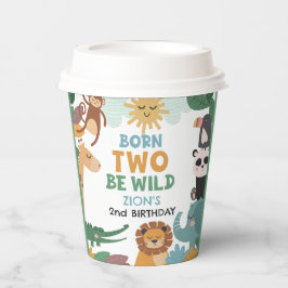 Vasos De Papel Born Two Be Wild Boy 