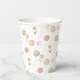 Vasos De Papel bosque de acuarelas | cumpleaños del bosque