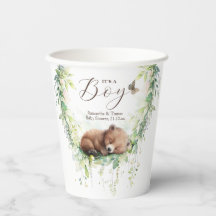 Bosque de animales de bosque vegetación Bebé ducha