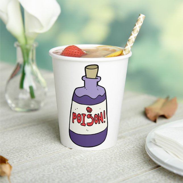Vasos De Papel Botella Púrpura De Veneno (Subido por el creador)